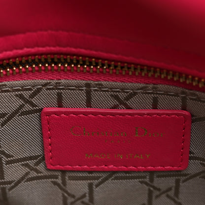 Christian Dior Lambskin Cannage Mini Lady Dior Pink 6 of 14