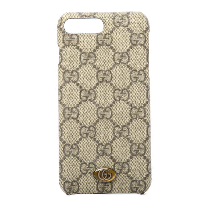 Gucci GG Supreme Monogram Ophidia iPhone 8 Plus Case 1 of 6