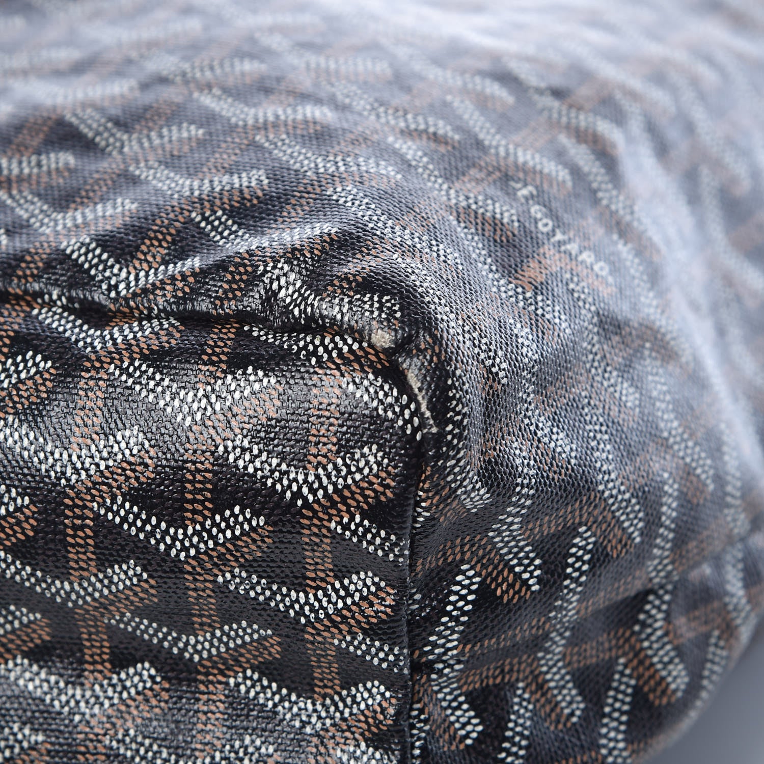 Goyard Goyardine Fidji Zip Hobo Black 17 of 19