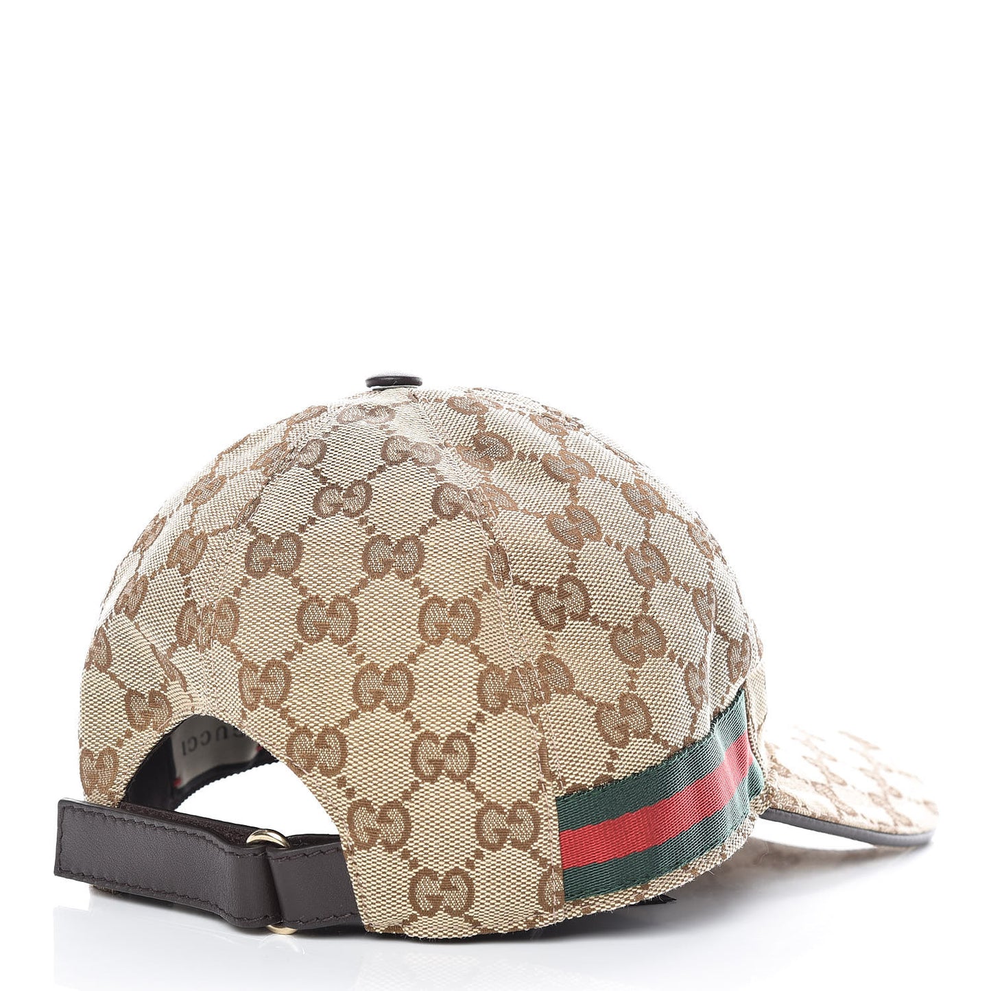 Monogram Web Baseball Hat M Beige Cocoa