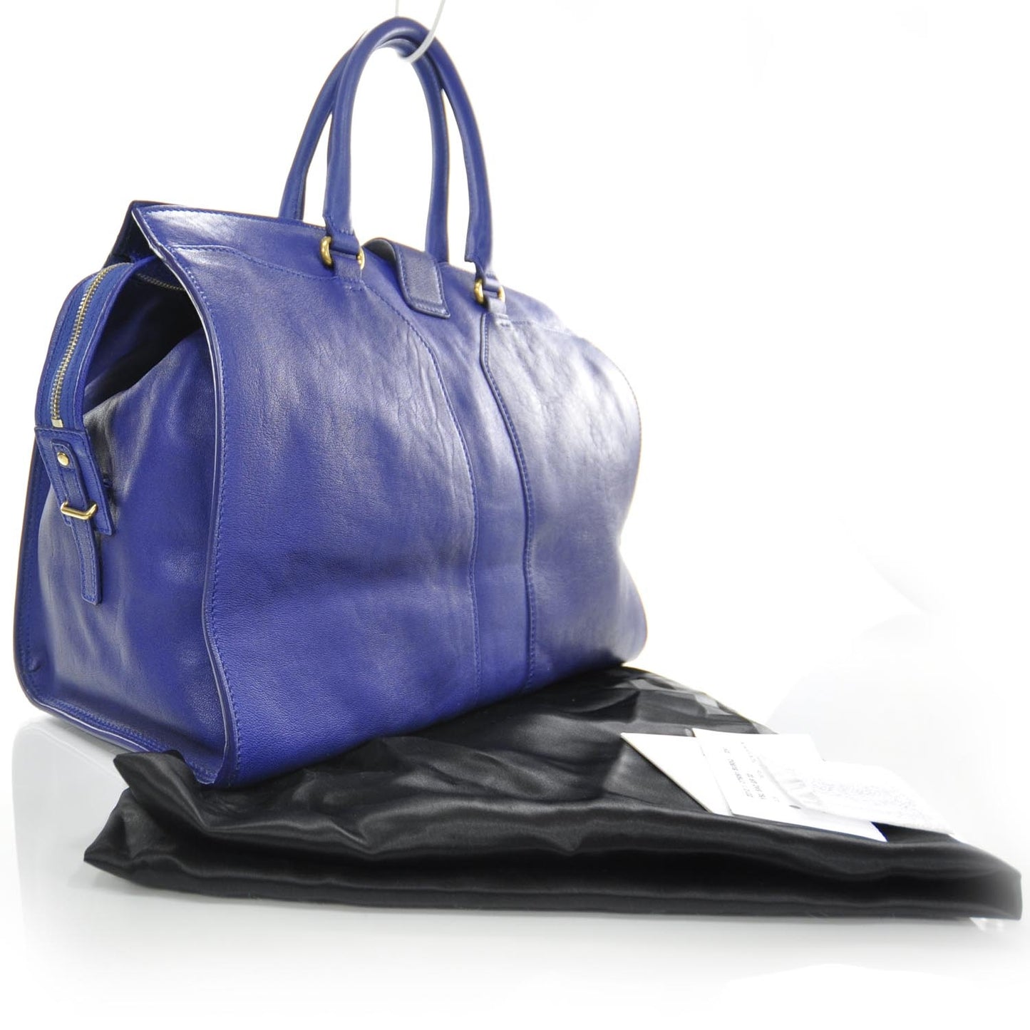 Leather Large Cabas Chyc Blue