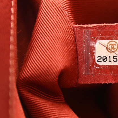 Chanel Caviar Quilted Medium Boy Flap Dark Orange 7 of 12