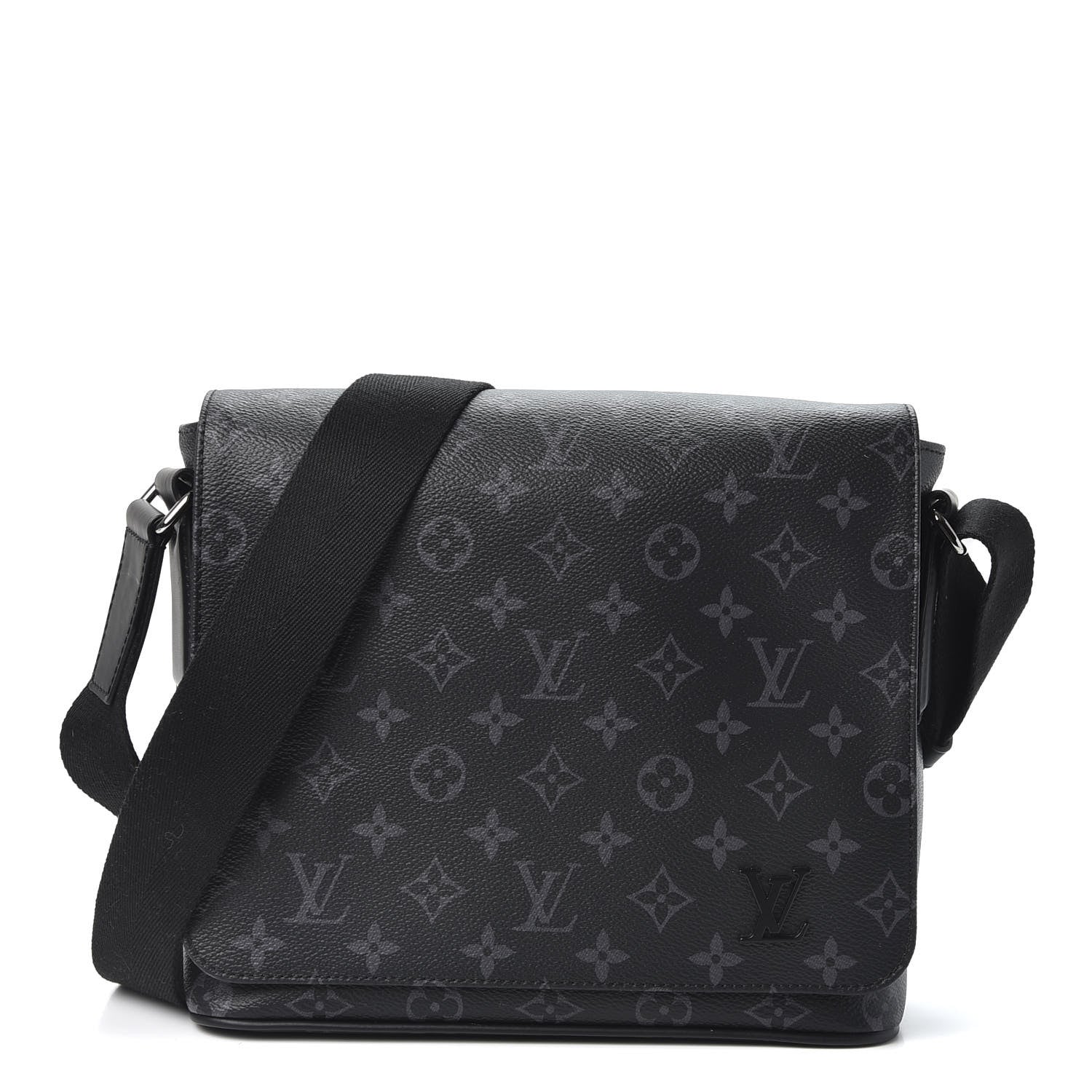 Louis Vuitton Monogram Eclipse District PM Black 1 of 9