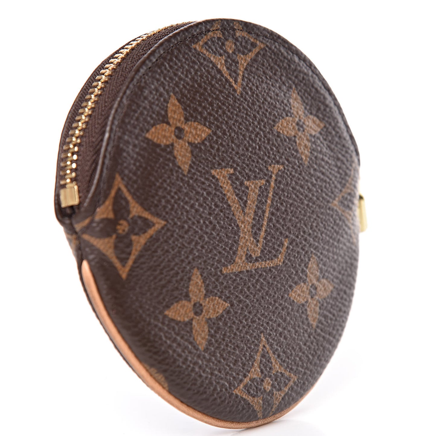 Monogram Round Coin Purse