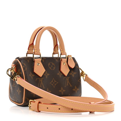 Louis Vuitton Monogram Nano Speedy Bandouliere 3 of 11