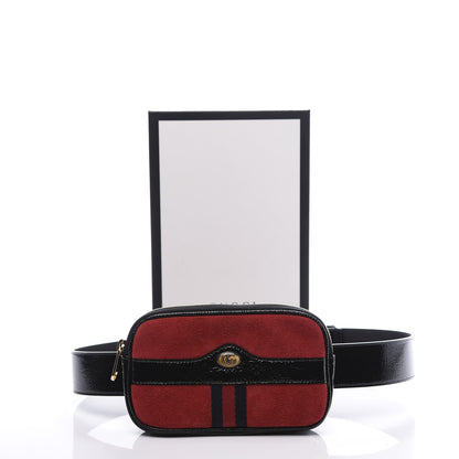 Gucci Suede Patent Ophidia Belted iPhone Case 85 34 Hibiscus Red 11 of 11