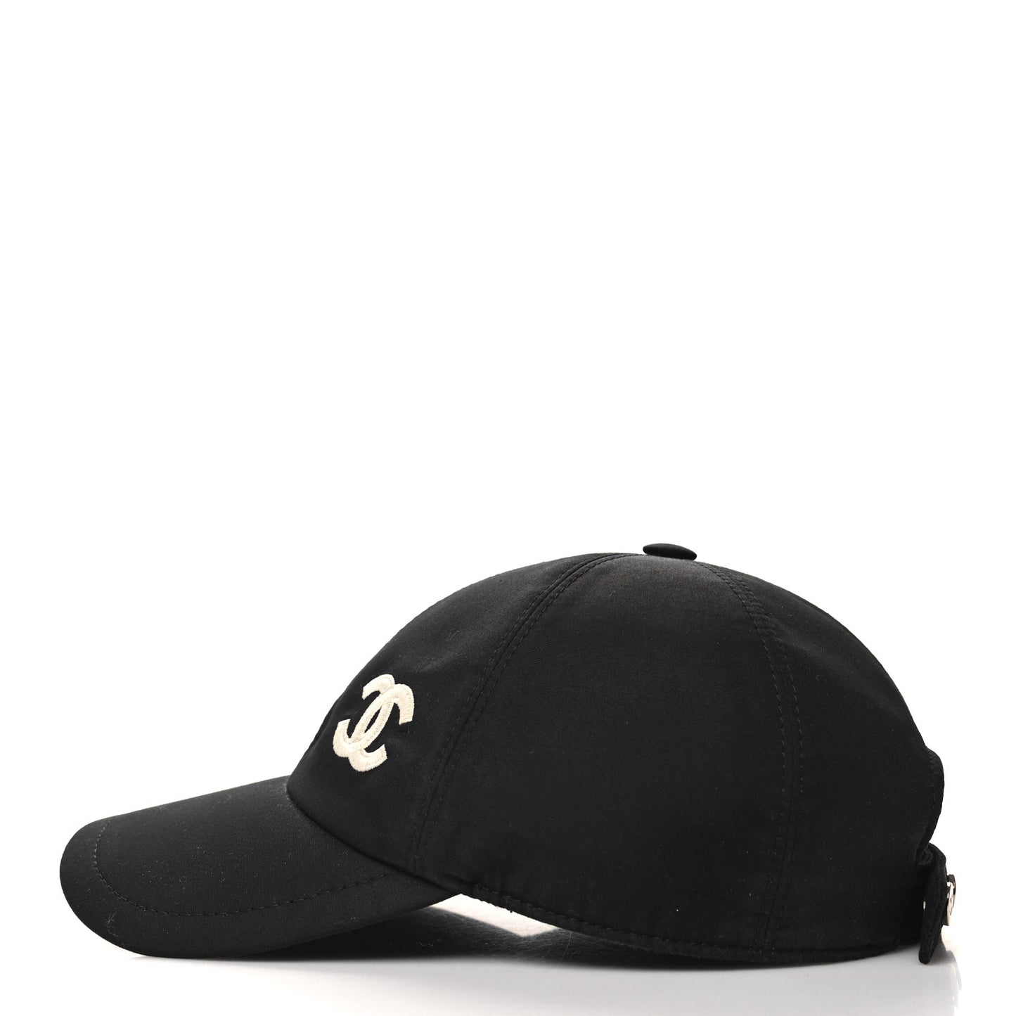 Cotton CC Cap Hat Black White