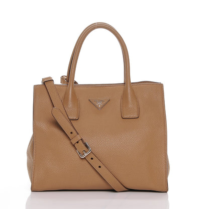 Prada Vitello Daino Tote Sesamo 1 of 6