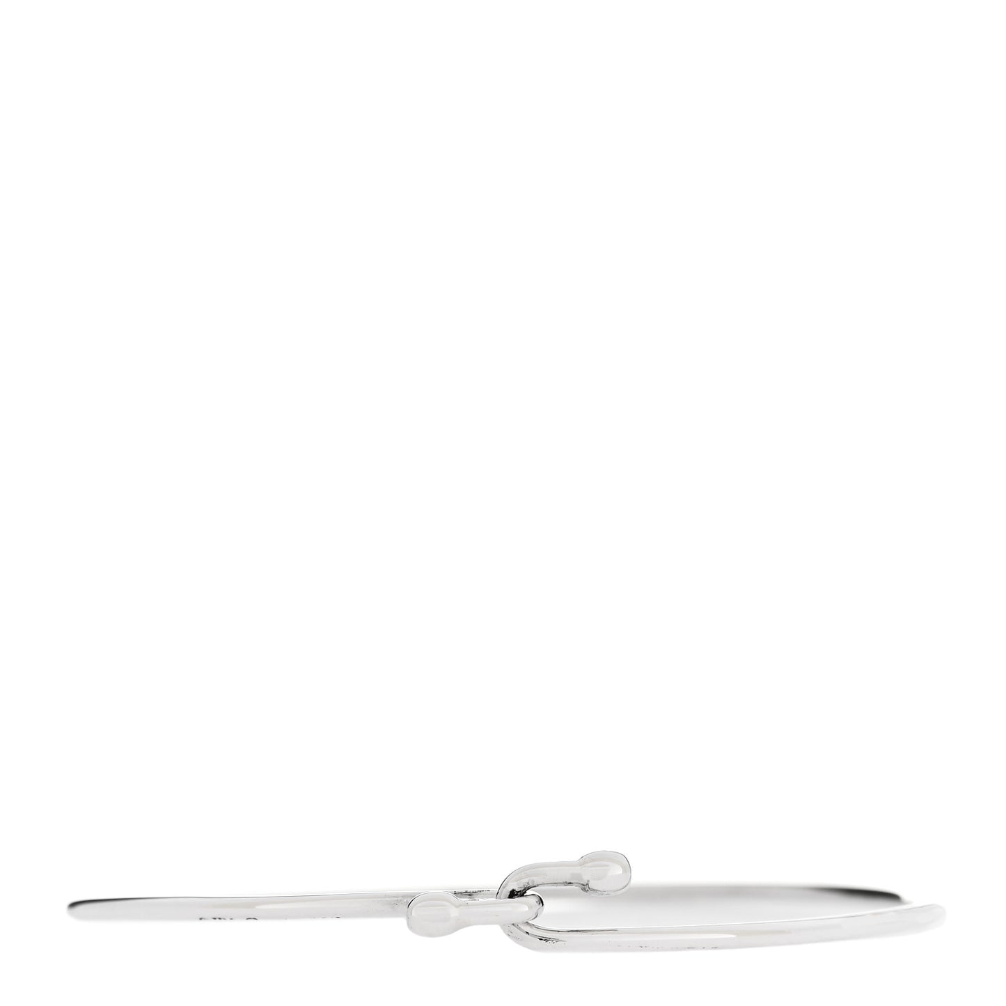 Sterling Silver Hook Bangle Bracelet