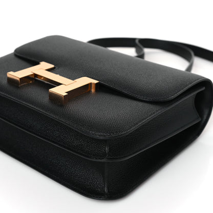 Hermes Epsom Constance 24 Black 9 of 10