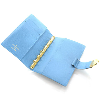 Louis Vuitton Monogram Koala Small Ring Agenda Blue 7 of 9