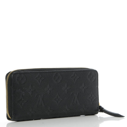 Louis Vuitton Empreinte Clemence Wallet Black 3 of 7