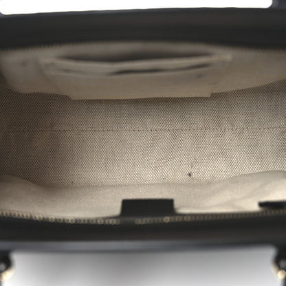 Gucci Pebbled Calfskin Medium Soho Top Handle Satchel Black 5 of 11