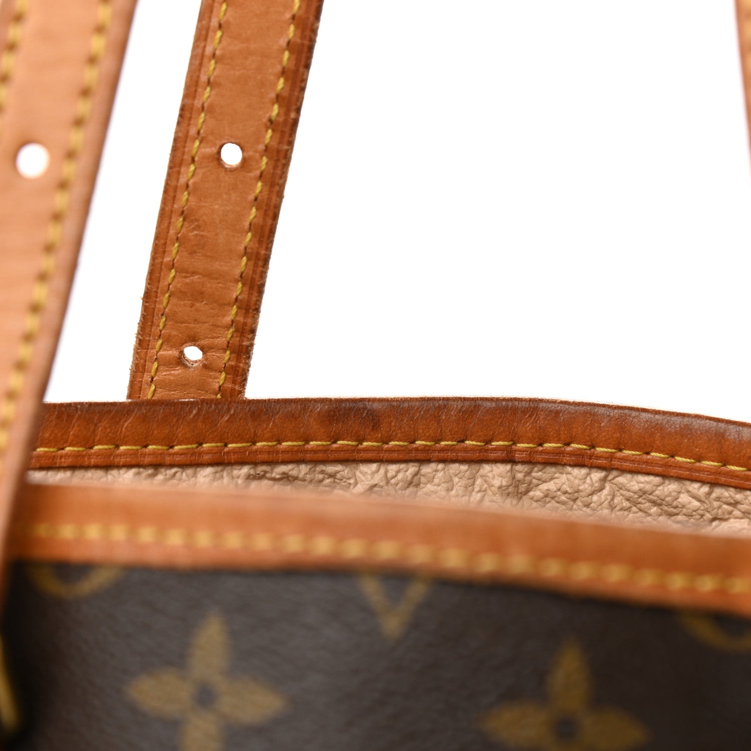 Louis Vuitton Monogram Petit Bucket 23 14 of 17