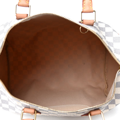 Louis Vuitton Damier Azur Speedy 35 4 of 4