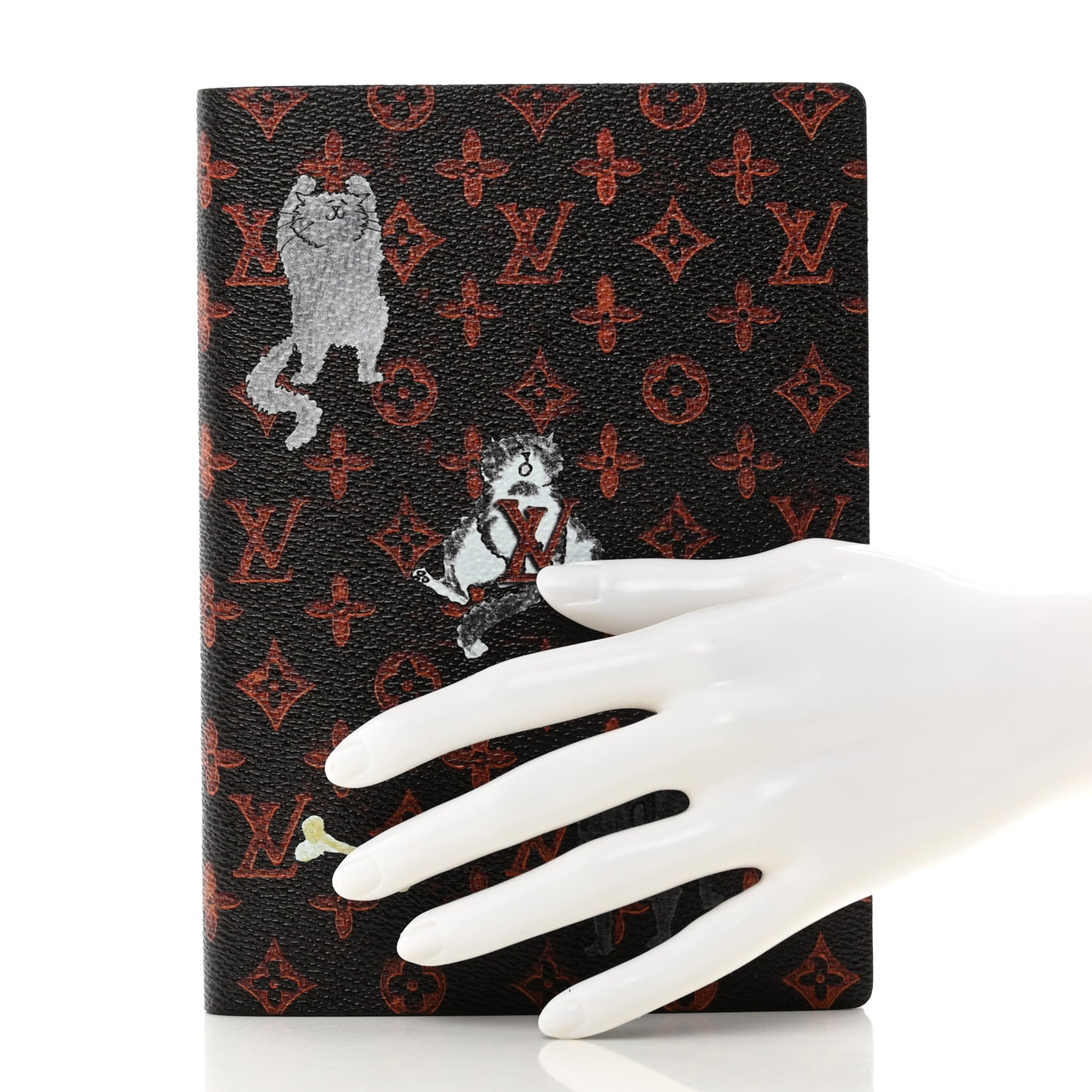 Catogram Clemence Notebook MM Marron