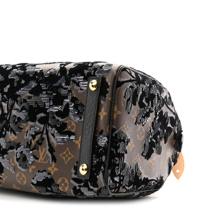 Louis Vuitton Monogram Fleur De Jais Sequins Speedy 30 10 of 10