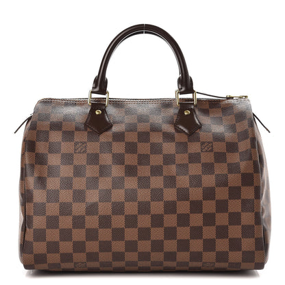 Louis Vuitton Damier Ebene Speedy 30 1 of 10