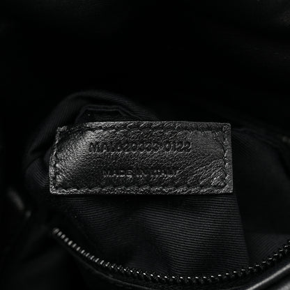 Saint Laurent Lambskin Quilted Toy Loulou Puffer Monogram Monochrome Chain Satchel Black 7 of 11