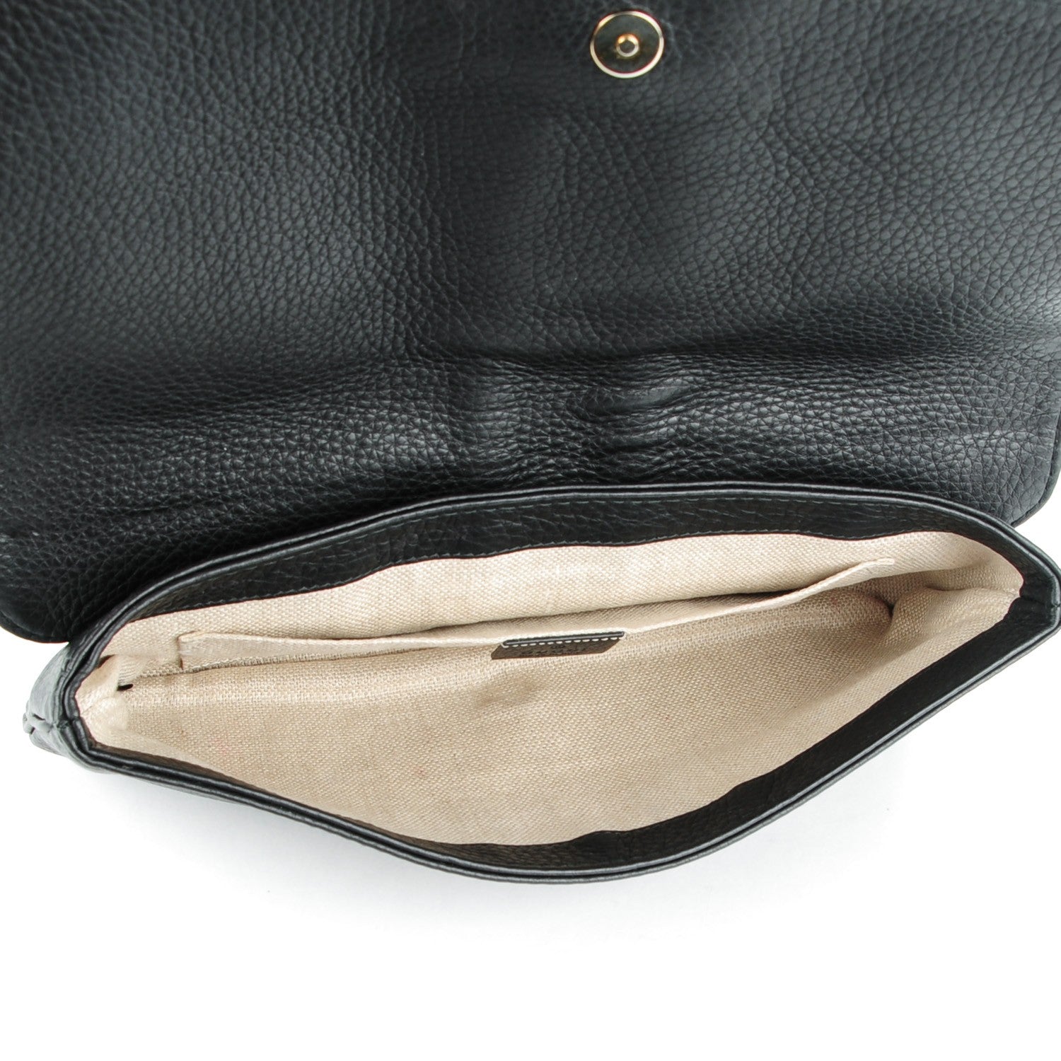 Gucci Calfskin Greenwich Clutch Black 5 of 7