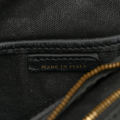 Burberry Grainy Calfskin House Check Small Canterbury Black 7 of 13