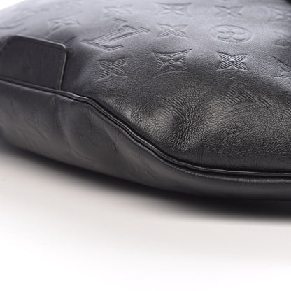 Louis Vuitton Calfskin Monogram Shadow Discovery Bumbag Black 8 of 9