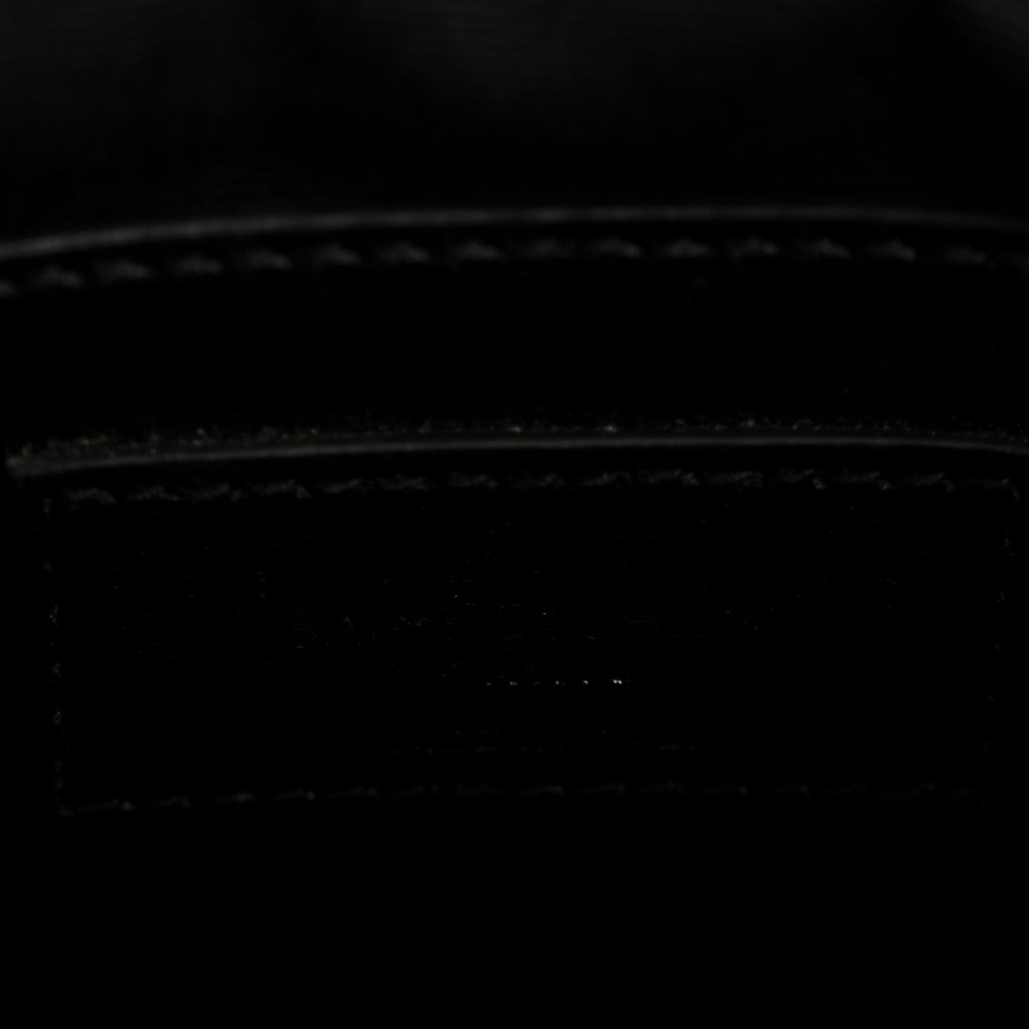 Saint Laurent Sheepskin Matelasse Chevron Monogram Large College Satchel Black 6 of 14