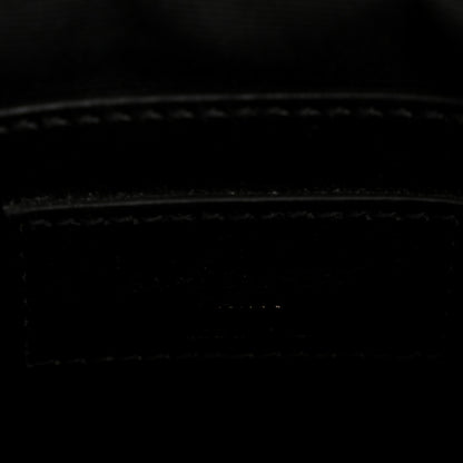 Saint Laurent Sheepskin Matelasse Chevron Monogram Large College Satchel Black 6 of 14
