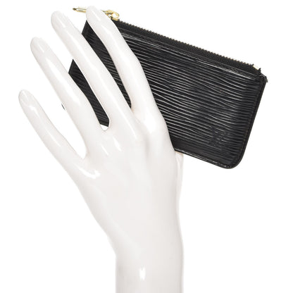 Louis Vuitton Epi Key Pouch Black 2 of 7