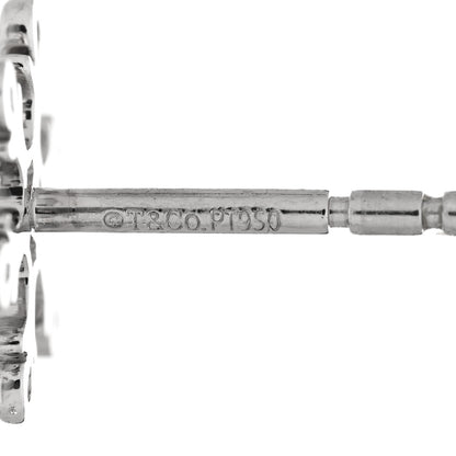 Tiffany Platinum Diamond Snowflake Earrings 4 of 5