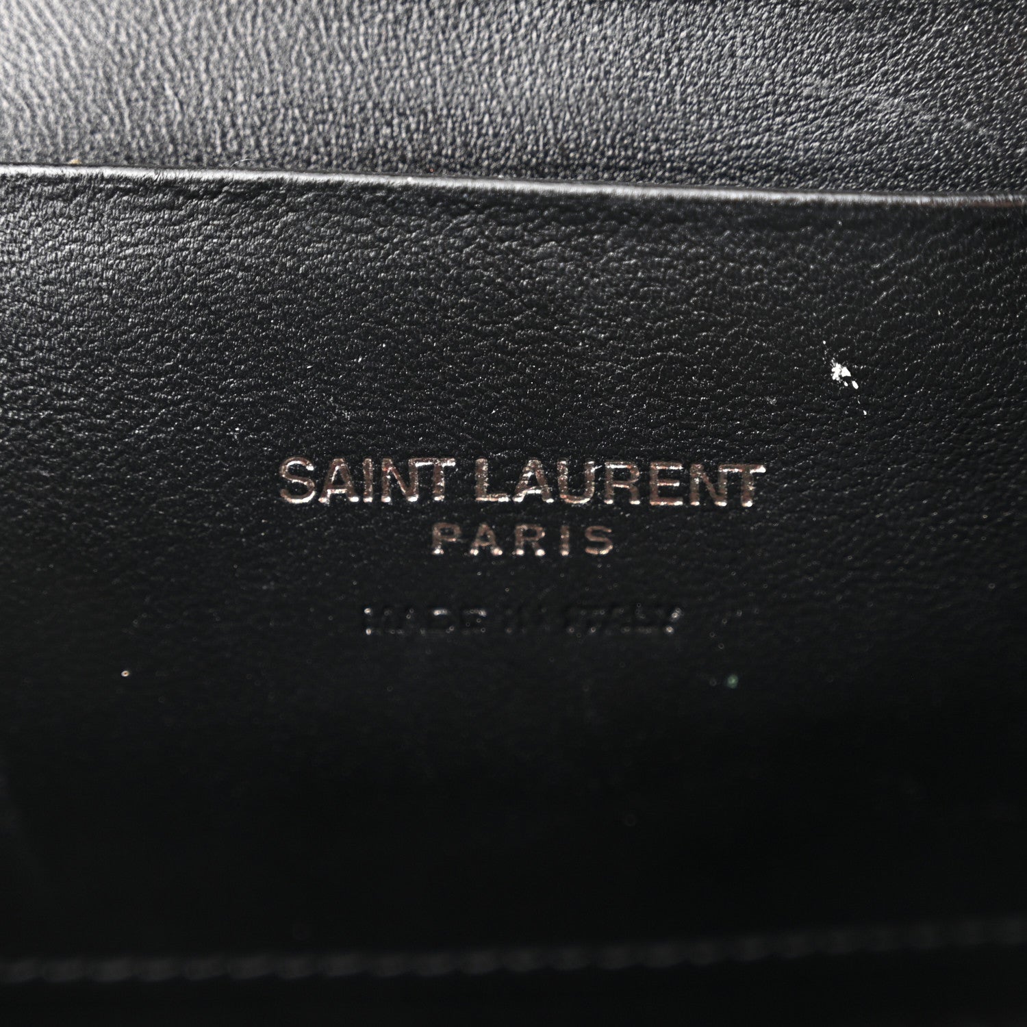 Saint Laurent Grain De Poudre Matelasse Monogram Mini Lou Camera Bag Black 6 of 11