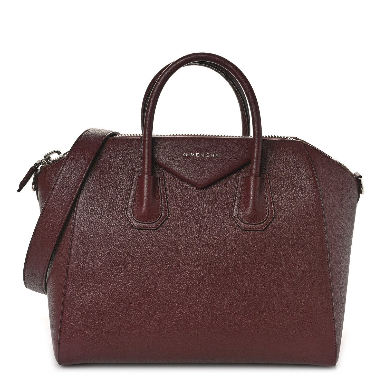 Givenchy Sugar Goatskin Medium Antigona Oxblood 1 of 11