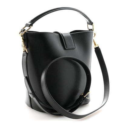 Celine Smooth Calfskin Triomphe Small Louise Bag Black 3 of 10