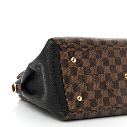 Louis Vuitton Cuir Taurillon Damier Ebene Normandy Black 10 of 11