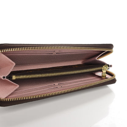 Louis Vuitton Monogram Clemence Wallet Rose Ballerine 5 of 8