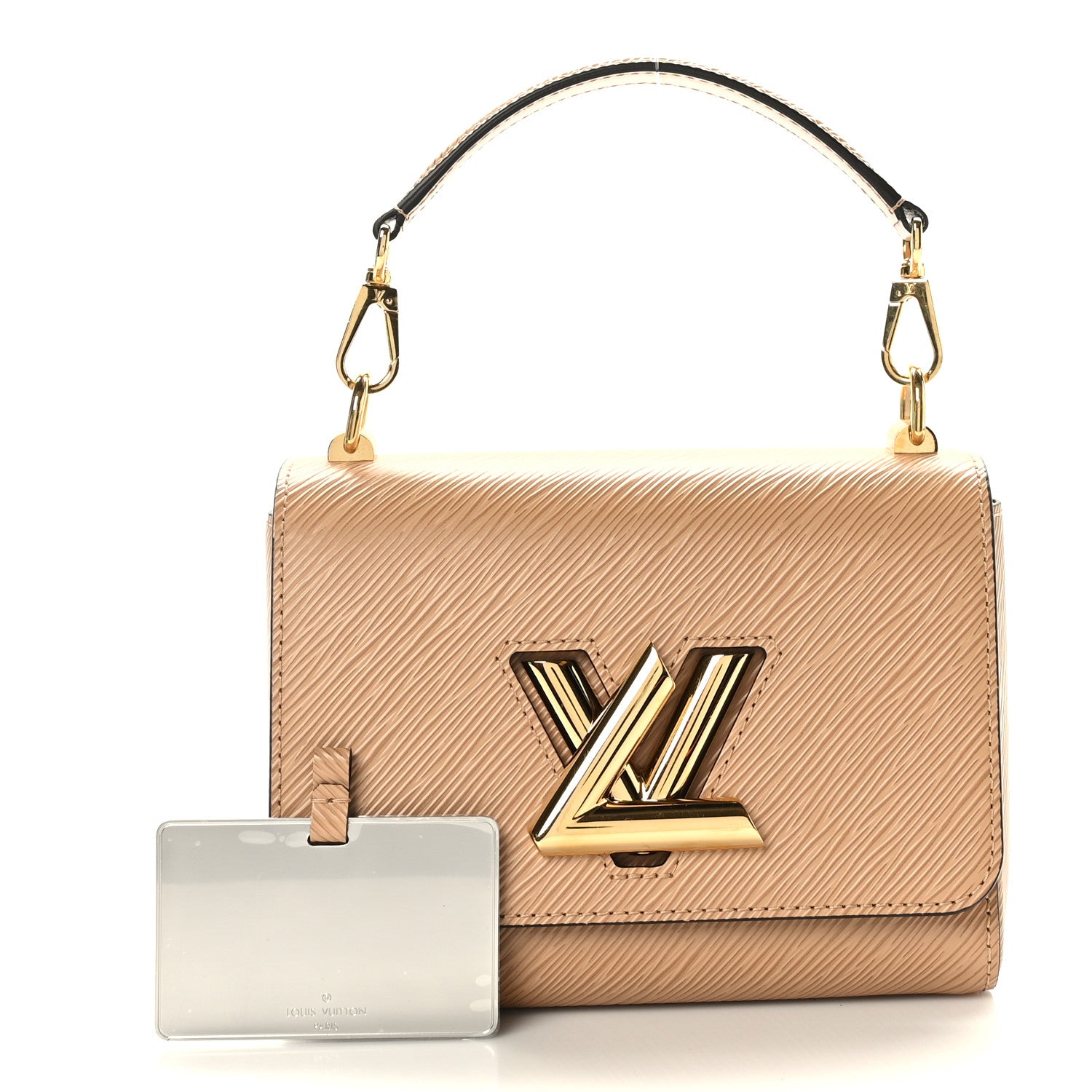 Louis Vuitton Epi Twist Shoulder Bag PM Camle 3 of 9