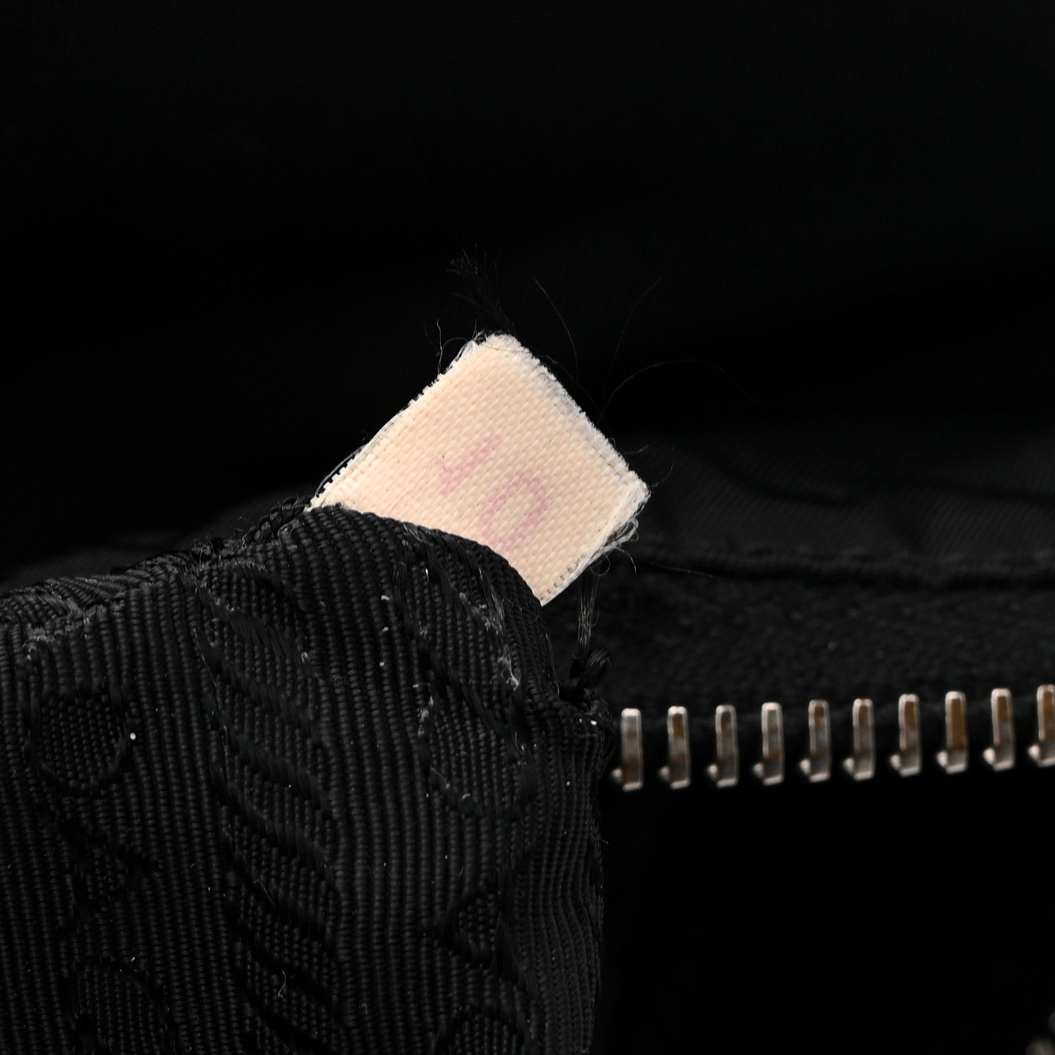 Prada Tessuto Nylon Pochette Bag Black 7 of 14