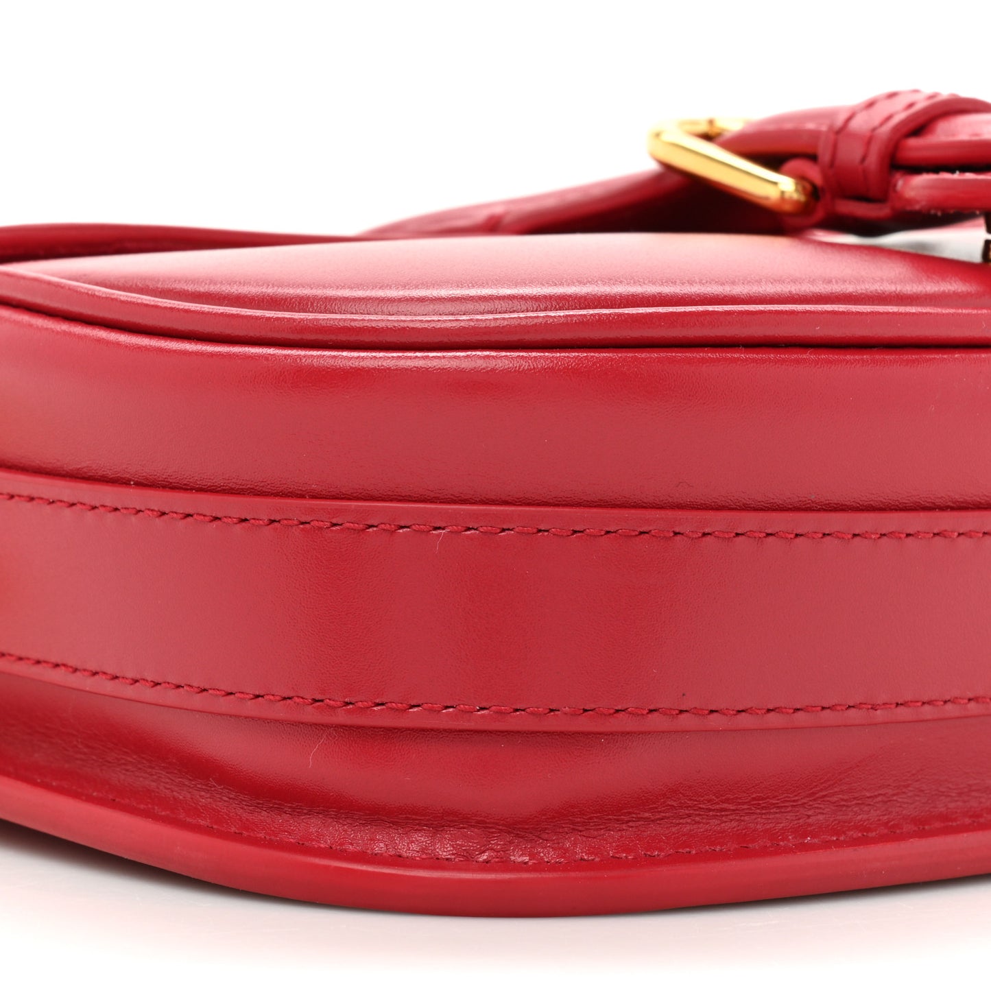 Box Calfskin Small Bobby Flap Red