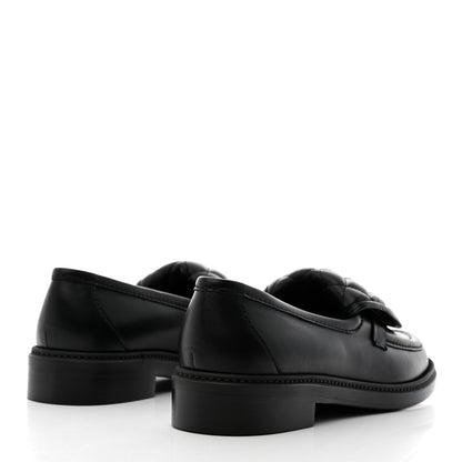 Chanel Lambskin Quilted CC Turnlock Loafers 40 Black 4 of 9