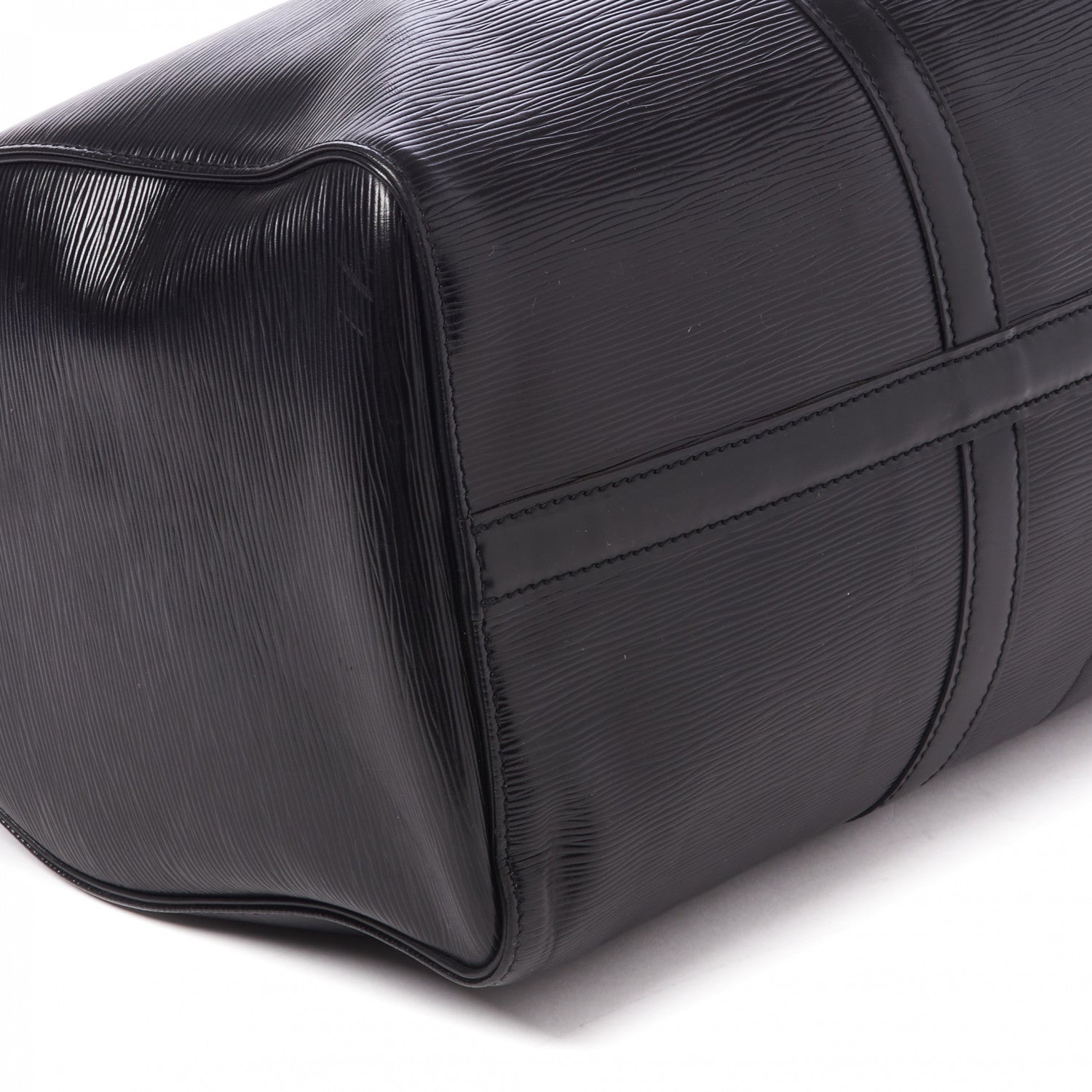 Louis Vuitton Epi Keepall 45 Black 6 of 9
