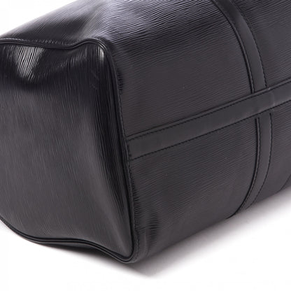 Louis Vuitton Epi Keepall 45 Black 6 of 9