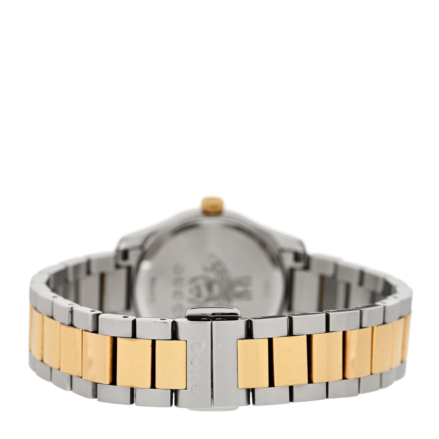 Gucci Stainless Steel Diamond 27mm G-Timeless Two Tone Cat Quartz Watch 3 of 6