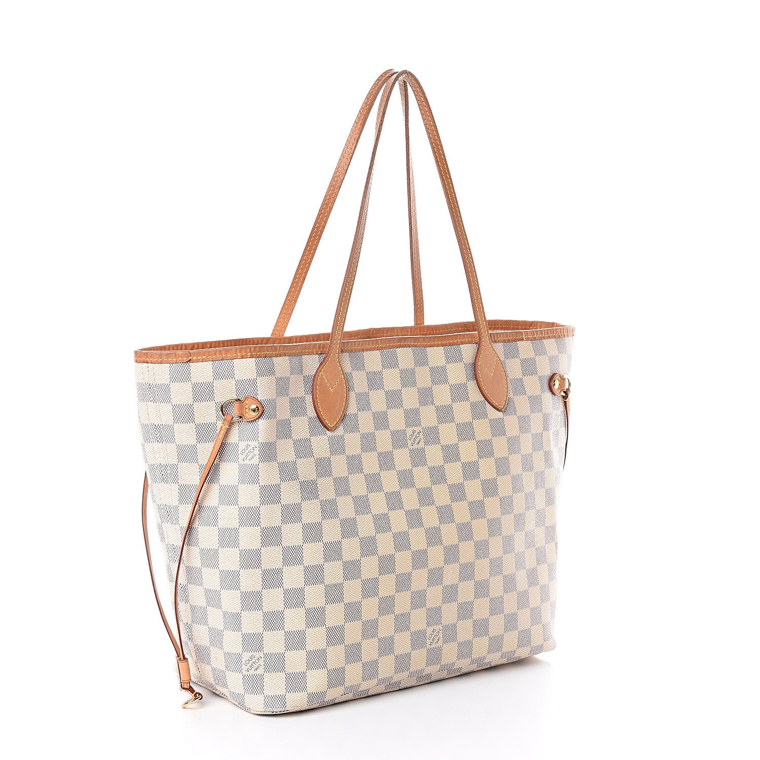 Louis Vuitton Damier Azur Neverfull MM 2 of 9