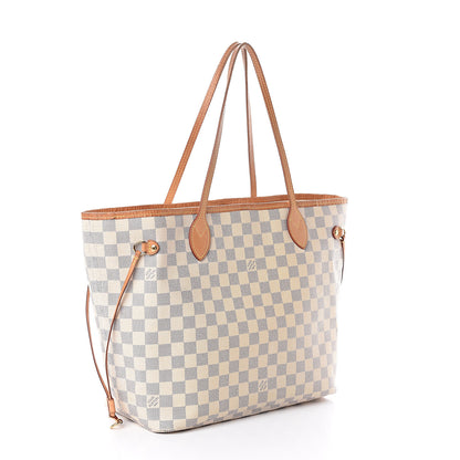 Louis Vuitton Damier Azur Neverfull MM 2 of 9