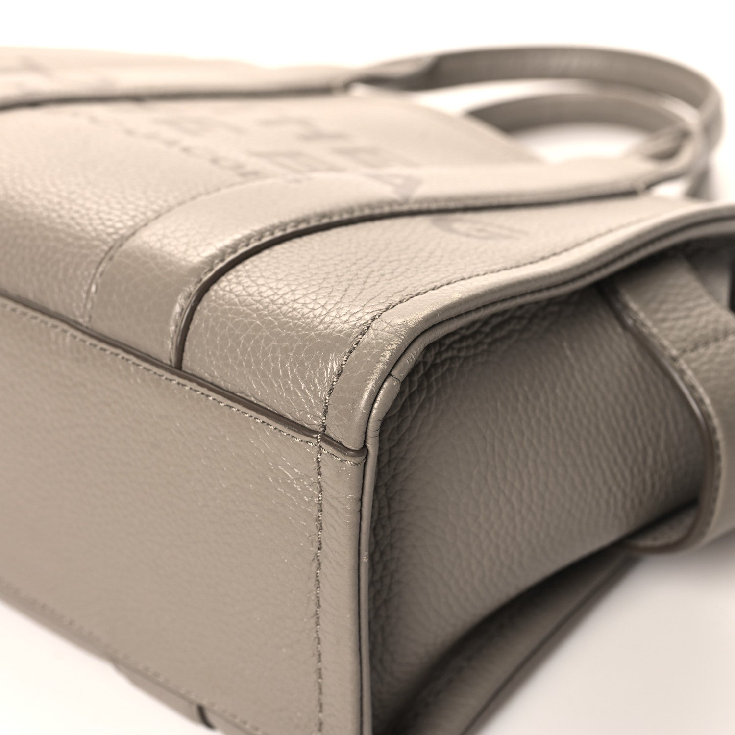 Marc Jacobs Grained Calfskin Small The Tote Bag Cement 9 of 12