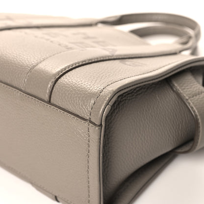 Marc Jacobs Grained Calfskin Small The Tote Bag Cement 9 of 12