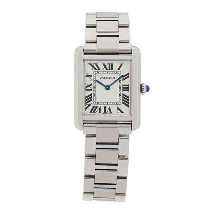 Cartier Stainless Steel 24mm Tank Solo Quartz Watch 1 of 4