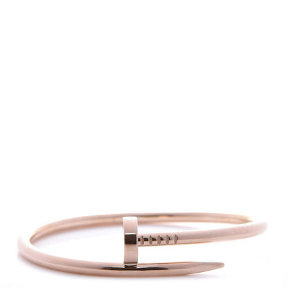 Cartier 18K Pink Gold Juste Un Clou Bracelet 16 1 of 7