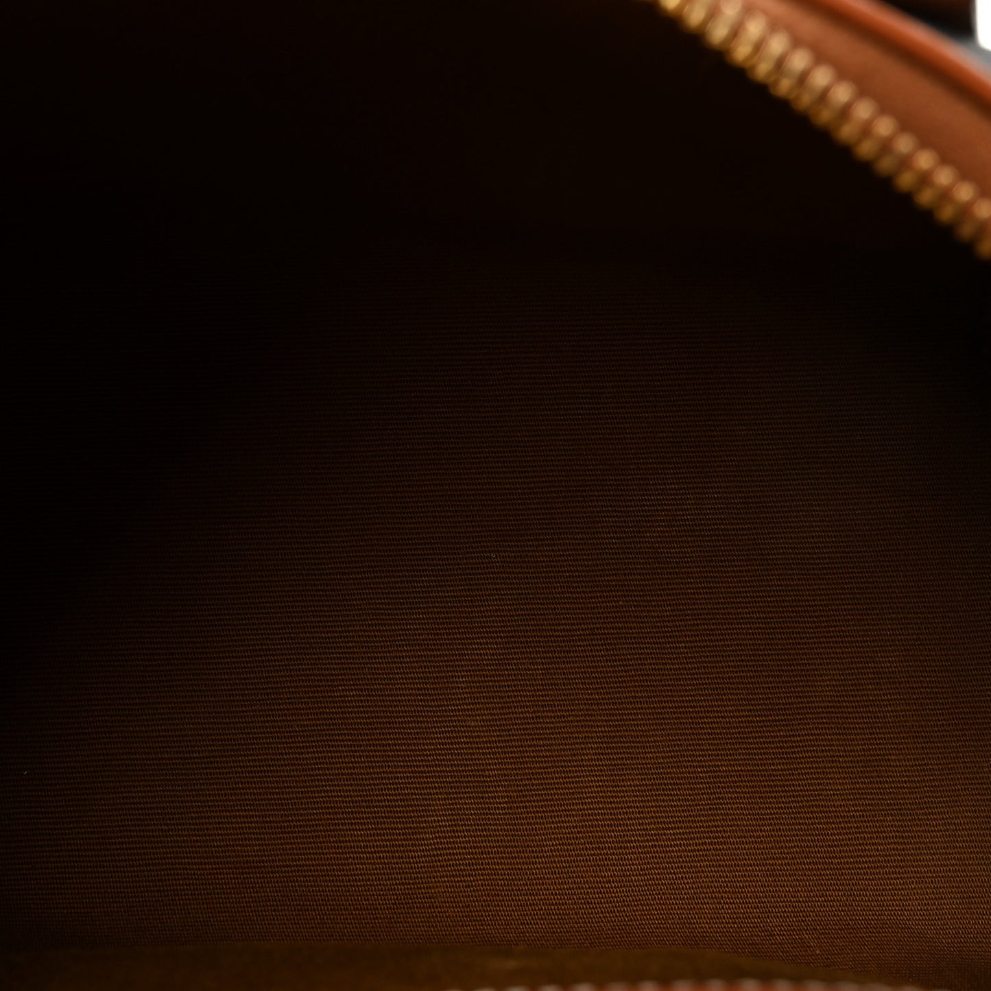 Triomphe Canvas Calfskin Small Boston Bag Tan