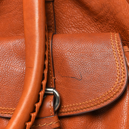 Christian Dior Calfskin My Dior Frame Double Pocket Satchel Brown 13 of 15